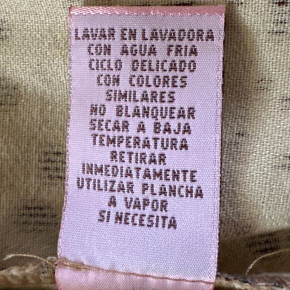 Vintage Bandolino Leopard print long trench coat button up, woman’s size 16 - Picture 9 of 13